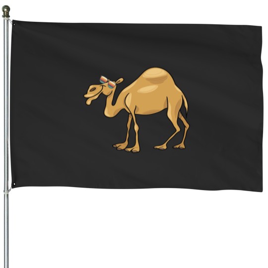 Discover Cool Camel House Flags