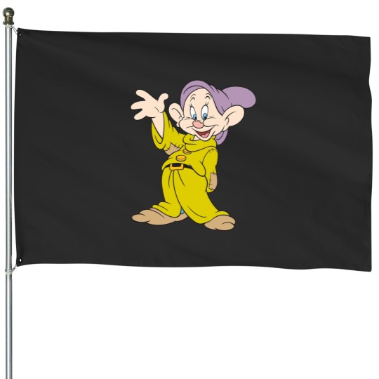 Discover The magic Dopey House Flags