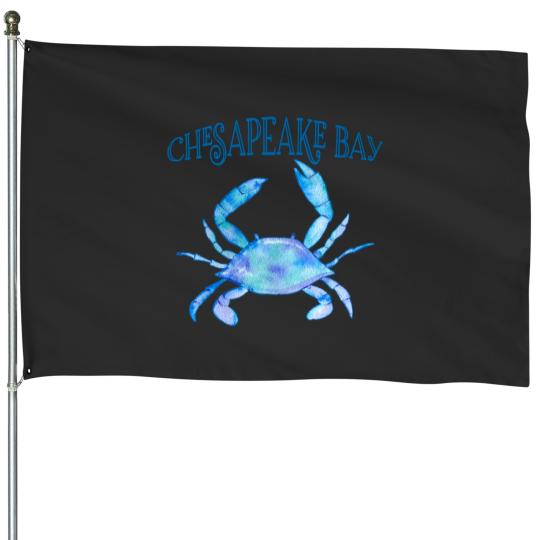 Discover Beautiful Chesapeake Bay Blue Crab 2Chesapeake Bay House Flags