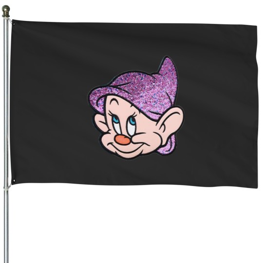 Discover Dopey the seven Dwarfs House Flags