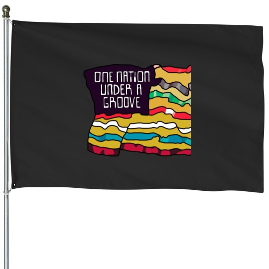Discover One Nation Under A Groove, Funkadelic Quote House Flags