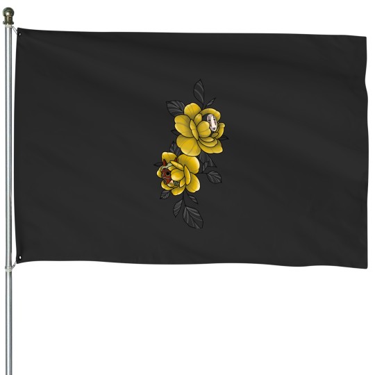Discover No Face and Princess Mononoke! House Flags