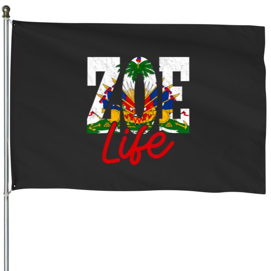 Discover haiti flag zoe haitian pride vintage haiti haitia House Flags