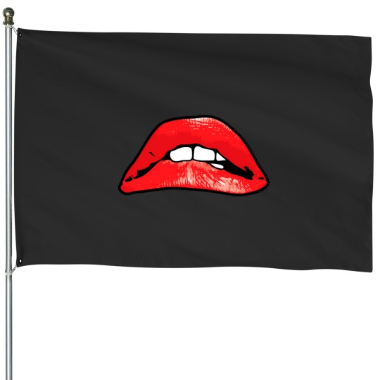 Discover The Rocky Horror Picture Show - Lips Julia House Flags