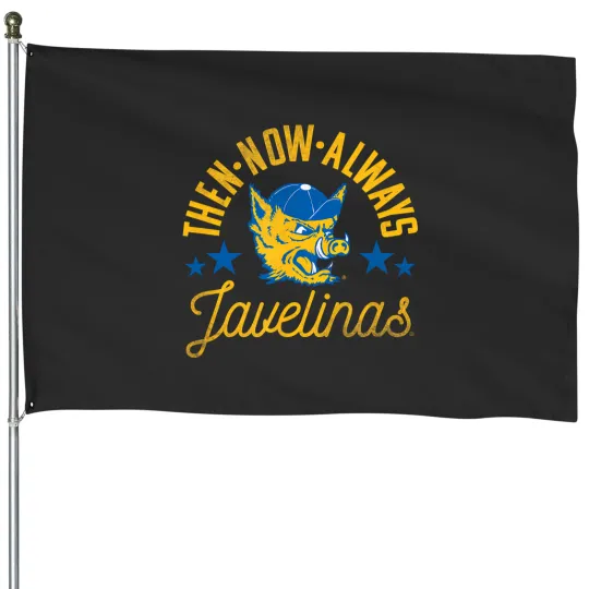 Discover texas am kingsville tamuk javelinas logo House Flags