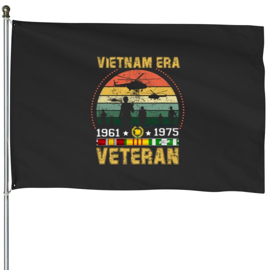 Discover Veteran Vietnam Era Retired Soldier House Flags