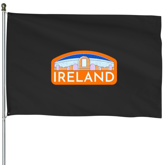 Discover Ireland design House Flags