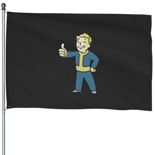 Discover Vault Boy House Flags