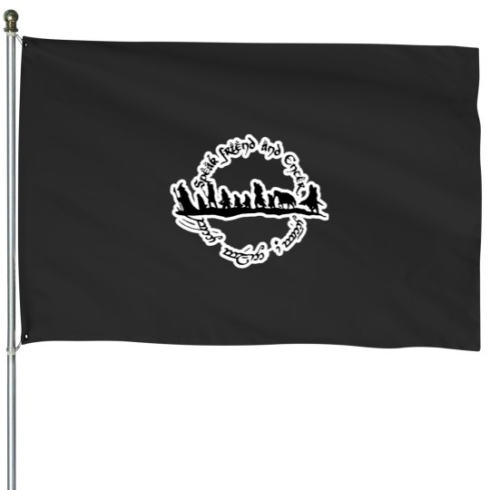 Discover Speak Friend and Enter House Flags