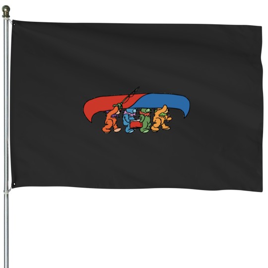 Discover Portage Bears Gratenuts Dead and Co House Flags
