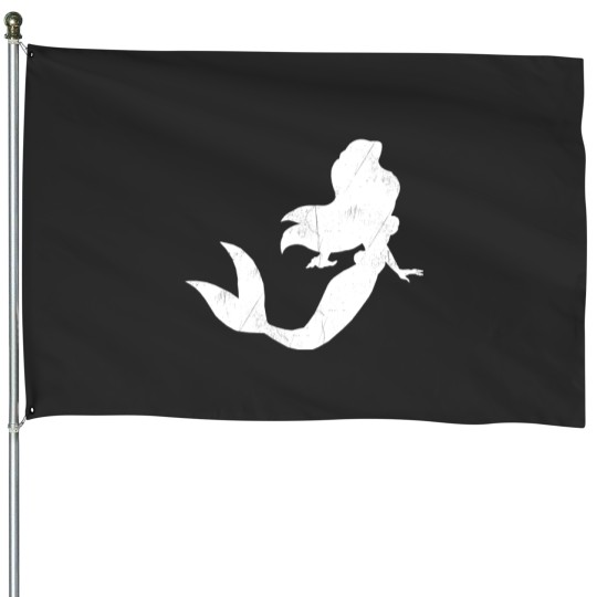 Discover Vintage Mermaid House Flags