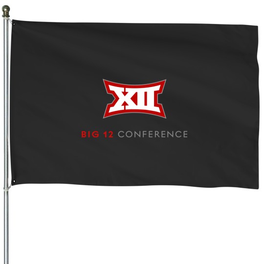 Discover Big 12 Conference Logo House Flags