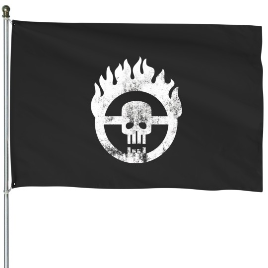 Discover Mad Max Skull Funny House Flags