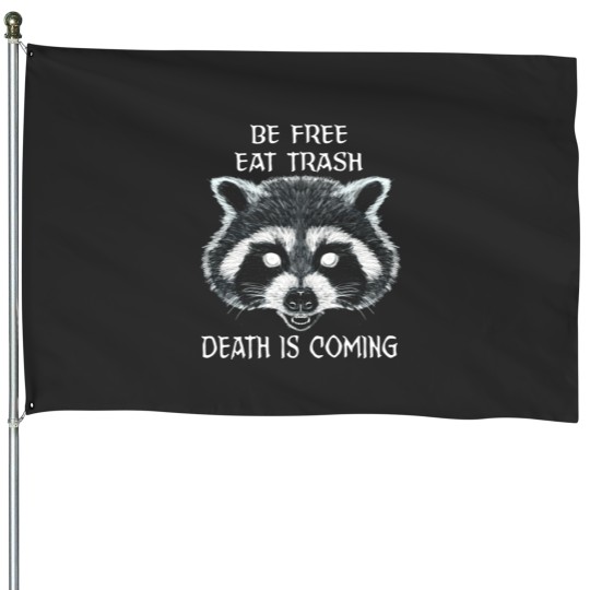 Discover Trash Panda Meme Funny House Flags
