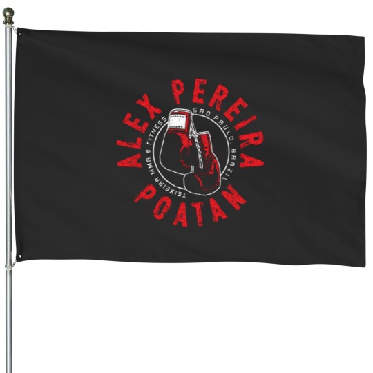 Discover Alex Pereira House Flags