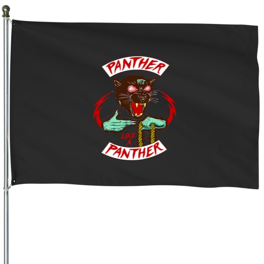 Discover Watercolor Vintage-Panther Like-Panther Run Gift Fans Jewels Great House Flags