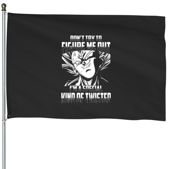 Discover Super Saiyan Majin Vegeta House Flag