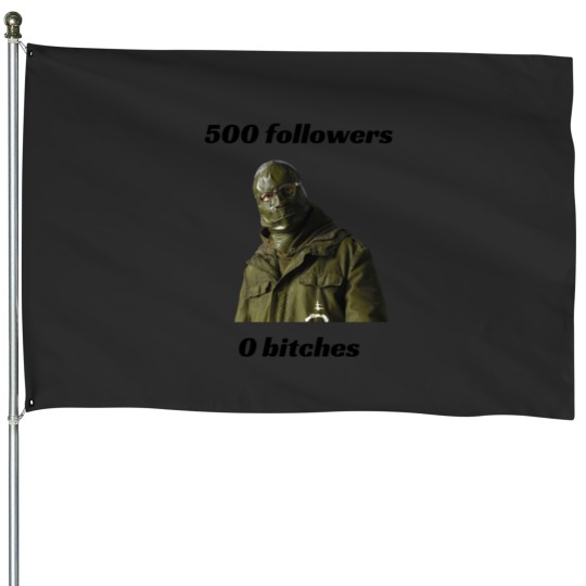 Discover The Riddler 500 Followers Graphic House Flags