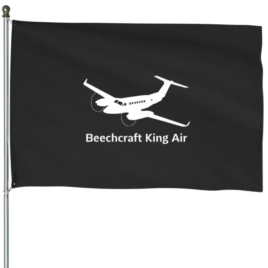 Discover beechcraft king air plane be 90 king air beechcraft c90 House Flags