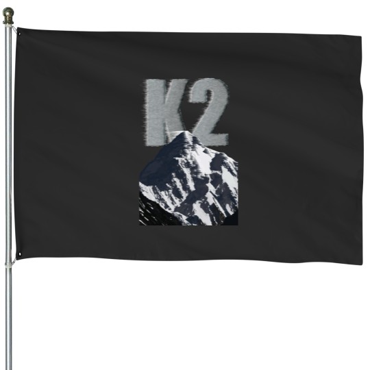 Discover K2 summit Premium House Flags