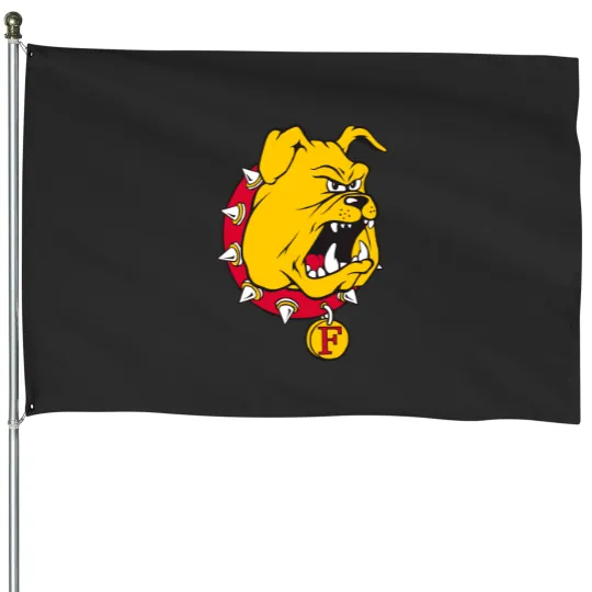 Discover Ferris State-Bulldogs-Logo House Flags