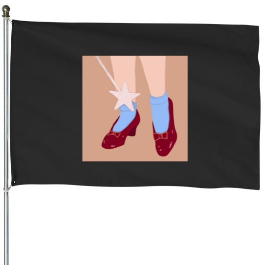 Discover Wizard of Oz Dorothy Pillow House Flags