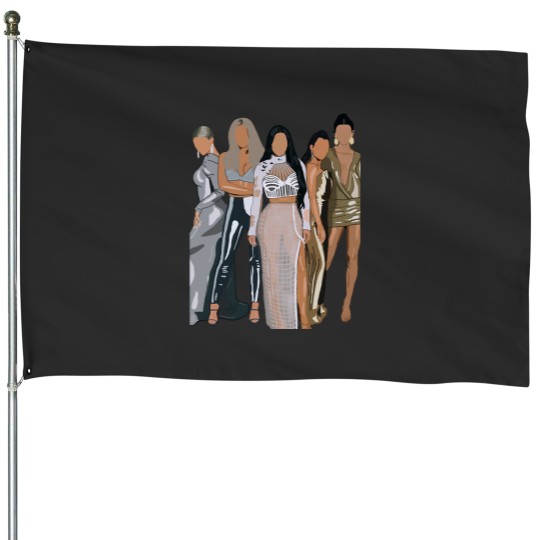Discover Keeping Up With The Kardashians House Flags