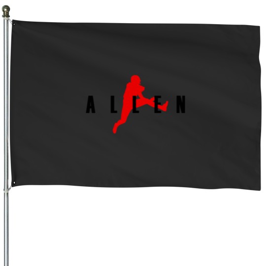 Discover Air Allen (Red+Black) House Flags