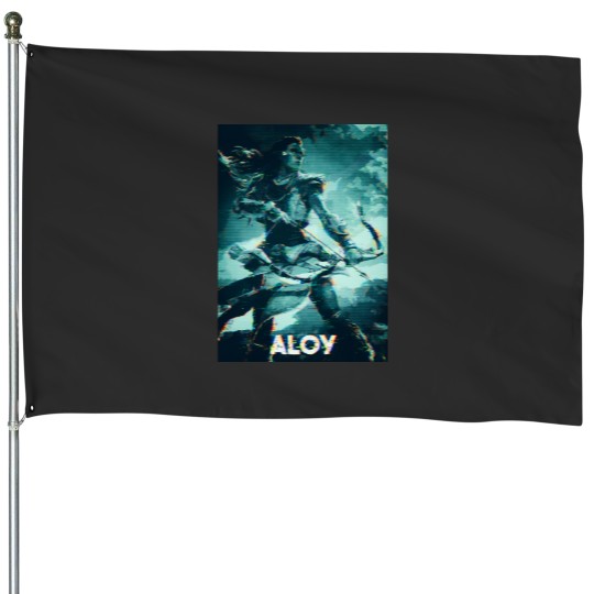 Discover Gifts Idea Horizon Action Game Dawn Zero Love You House Flags