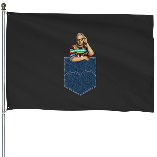 Discover Pocket Jeff Goldblum House Flags