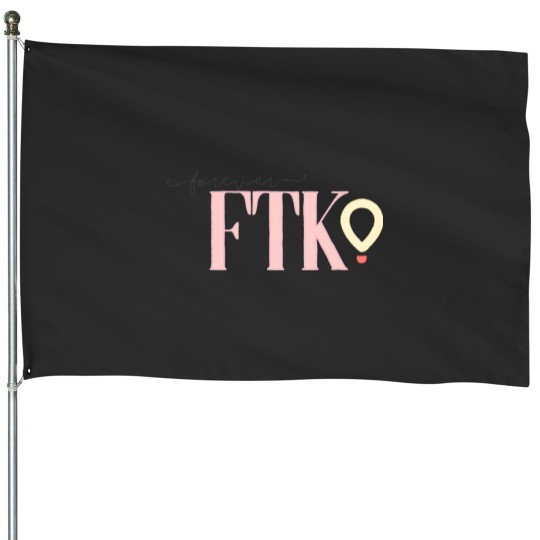 Discover Forever FTK Garden House Flags