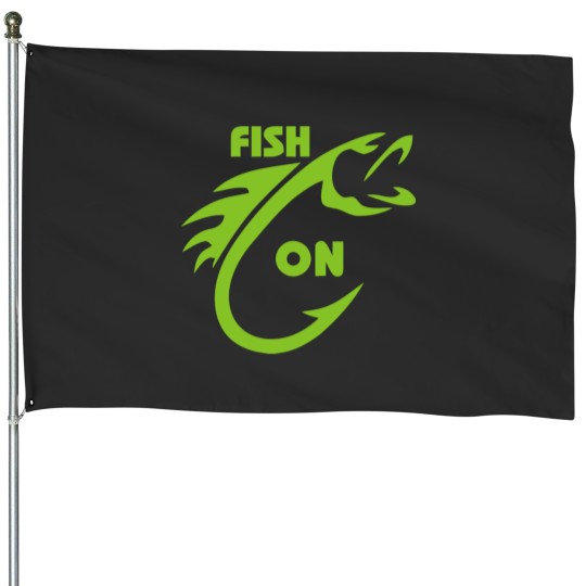 Discover Fish On House Flags