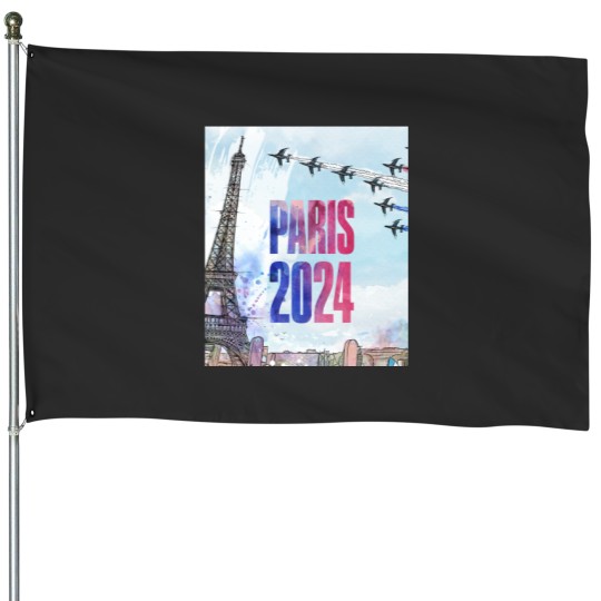 Discover Copy of Paris 2024 Summer Olympics Summer Olympics Games in France 7 House Flags
