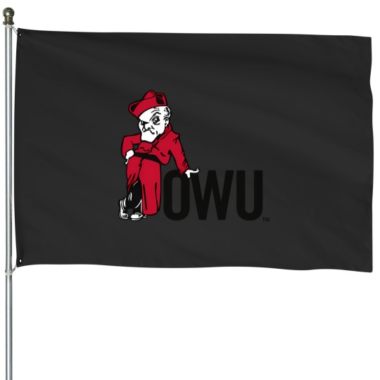 Discover Ohio Wesleyan University Battling Bishops House Flags