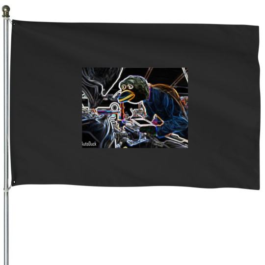 Discover AutoDuck Bees Be Pesky House Flags
