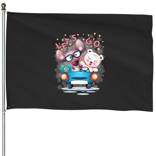 Discover Walk with friends - Let_s Go (1) House Flags