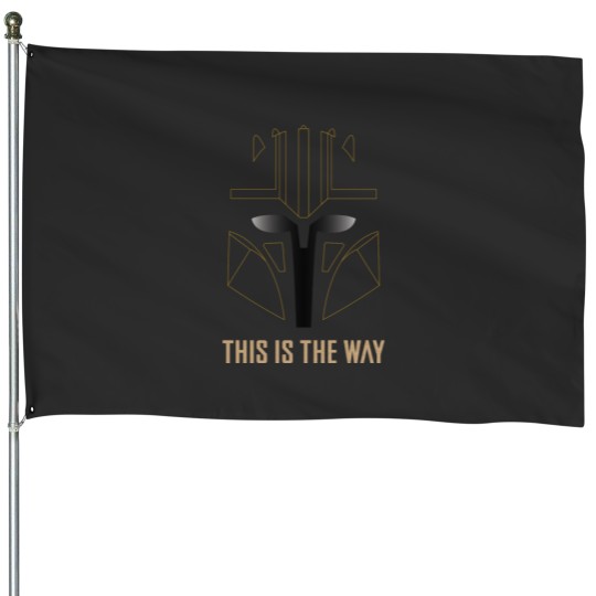 Discover This is the Way  6 House Flags