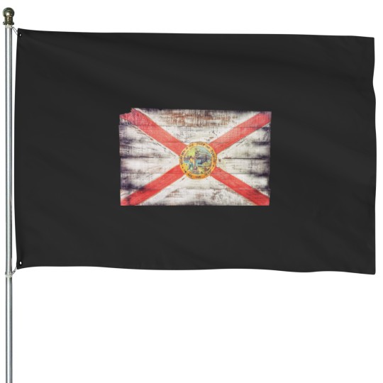 Discover State of Florida Flag Sticker House Flags