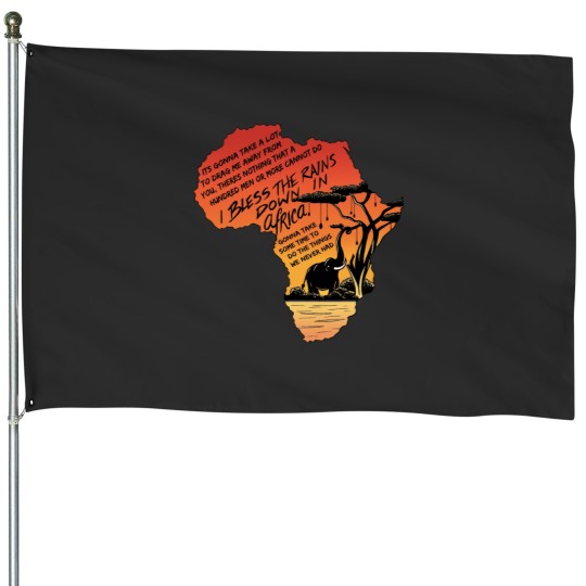 Discover Africa House Flags