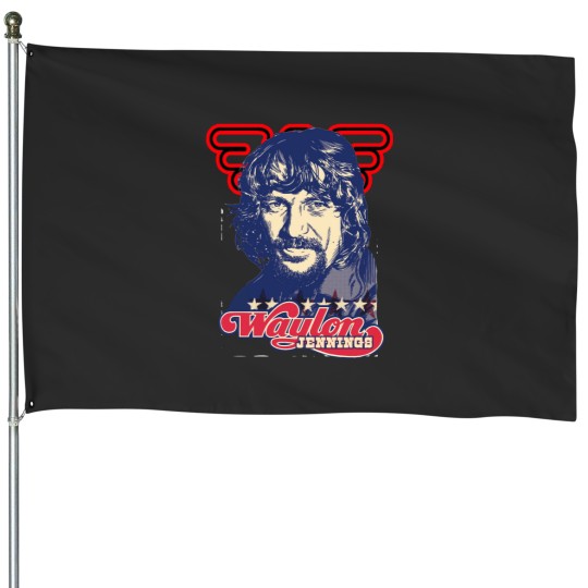 Discover Way lon Jenning House Flags