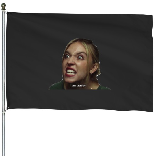 Discover Sydney Sweeney (Cassie) Euphoria Je suis plus fou Sticker classique House Flags