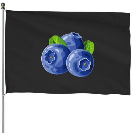 Discover blueberry blueberry costume House Flags