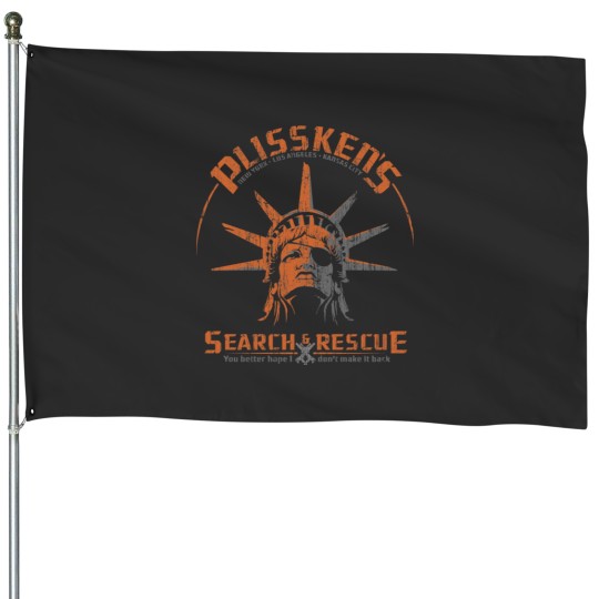 Discover Plissken&39;s Search and Rescue House Flags