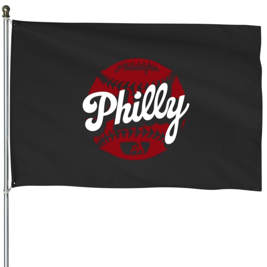 Discover PhillyS Baseball House Flags