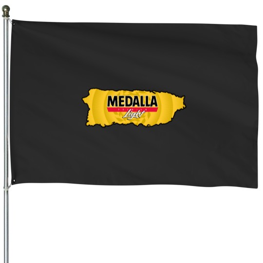 Discover Medalla Light Puerto Rico House Flags