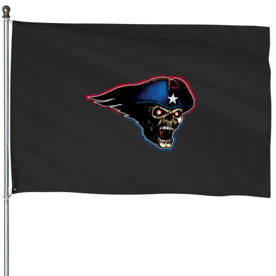 Discover Zombie Patriot1 House Flags