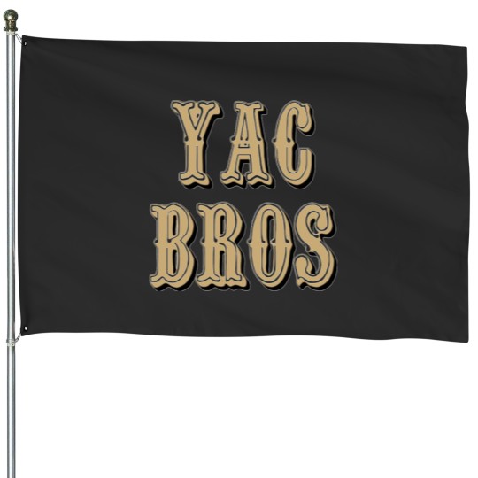 Discover YAC BROS Football House Flags