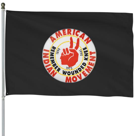 Discover The American Indian Movement House Flags
