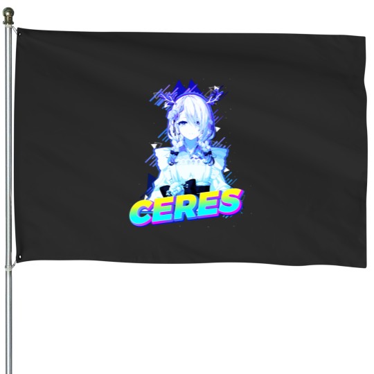 Discover Ceres Fauna  Hololive Vtuber House Flags