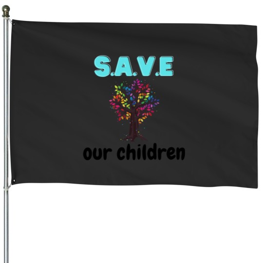 Discover PEDOPHILES ARE THE REAL PANDEMI C (3) House Flags